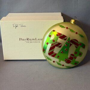 Vintage Polo Ralph Lauren Christmas Ornament Holiday Figurine Broadmoor Peace